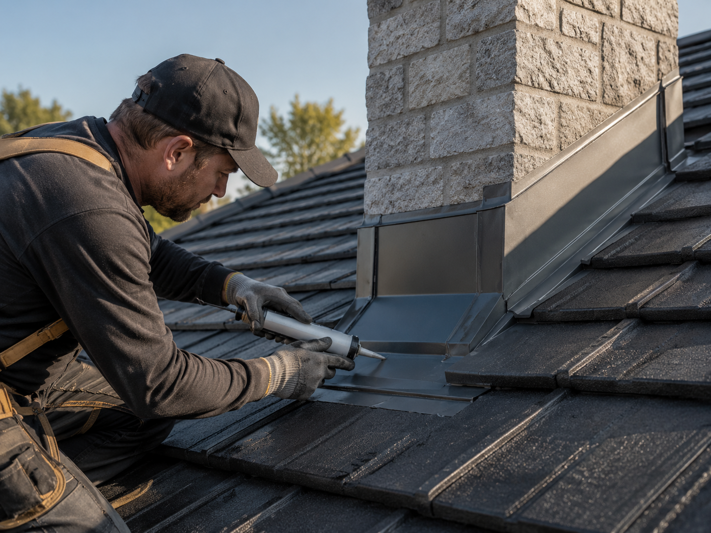 Professional metal roofing installation detail in Cairns